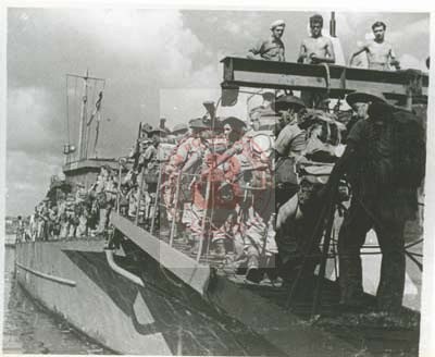 9-16.09.1943, okolice Salerno, Włochy.
Kampania włoska. Desant wojsk brytyjskich na Półwysep Apeniński.
Fot. NN, Studium Polski Podziemnej w Londynie