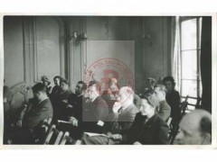 1948, Londyn, Anglia, Wielka Brytania.
Zjazd członków Koła byłych Żołnierzy Armii Krajowej prawdopodobnie w Klubie Orła Białego. 
Fot. NN, Studium Polski Podziemnej w Londynie