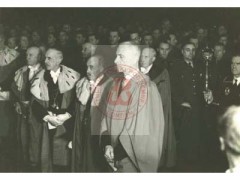 28.02.1941, St. Andrews, Szkocja.
Uroczystość nadania tytułu doktora honoris causa gen. Władysławowi Sikorskiemu na Uniwersytecie St. Andrews
Fot. NN, Studium Polski Podziemnej w Londynie