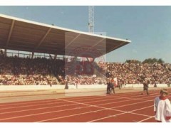 29.05.1982, Londyn, Anglia, Wielka Brytania.
Spotkanie papieża Jana Pawła II z wiernymi na stadionie narodowym Wembley. 
Fot. NN, Studium Polski w Londynie