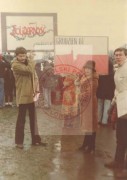 Grudzień 1981, Londyn, Anglia, Wielka Brytania.
Demonstracja Polonii w związku z wprowadzeniem w Polsce stanu wojennego przez rząd gen. Wojciecha Jaruzelskiego.
Fot. NN, Studium Polski Podziemnej w Londynie