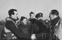 1.01.1943, Northolt, Wielka Brytania
Piloci 306 Dywizjonu Myśliwskiego 