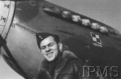 1.01.1943, Northolt, Anglia, Wielka Brytania.
Plut. Franciszek Tomczak z 306 Dywizjonu Myśliwskiego 