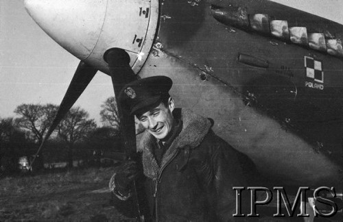 1.01.1943, Northolt, Anglia, Wielka Brytania.
Por. Zdzisław Langhamer z 306 Dywizjonu Myśliwskiego 