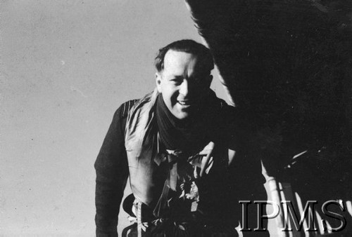 1.01.1943, Northolt, Anglia, Wielka Brytania.
Mjr Stefan Janus, pilot 306 Dywizjonu Myśliwskiego 