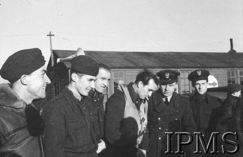 1.01.1943, Northolt, Anglia, Wielka Brytania.
Piloci 306 Dywizjonu Myśliwskiego 