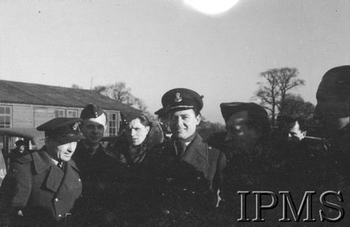 1.01.1943, Northolt, Anglia, Wielka Brytania.
Piloci 306 Dywizjonu Myśliwskiego 