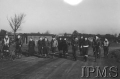 1.01.1943, Northolt, Anglia, Wielka Brytania.
Piloci 306 Dywizjonu Myśliwskiego 