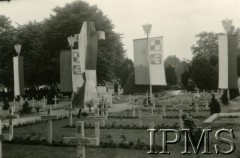 Brak daty, Wielka Brytania.
Cmentarz wojskowy, groby polskich lotników poległych podczas II wojny światowej.
Fot. Instytut Polski i Muzeum im. gen. Sikorskiego w Londynie.