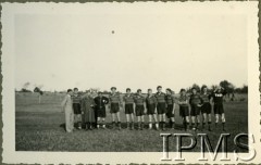1940-1942, Calyus, Francja.
Żołnierze polscy w obozie Calyus.
Fot. NN, Instytut Polski i Muzeum im. gen. Sikorskiego w Londynie