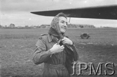 12.02.1943, Wielka Brytania.
Pilot Pomocniczej Służby Transportowej RAF (ATA) porucznik Anna Leska.
Fot. NN, Instytut Polski i Muzeum im. gen. Sikorskiego w Londynie
