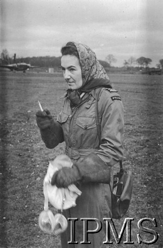 12.02.1943, Wielka Brytania.
Pilot Pomocniczej Służby Transportowej RAF (ATA) porucznik Anna Leska.
Fot. NN, Instytut Polski i Muzeum im. gen. Sikorskiego w Londynie