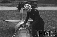 12.02.1943, Wielka Brytania.
Pilot Pomocniczej Służby Transportowej RAF (ATA) porucznik Stefania Wojtulanis (ps. Barbara).
Fot. NN, Instytut Polski i Muzeum im. gen. Sikorskiego w Londynie