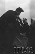12.02.1943, Wielka Brytania.
Pilot Pomocniczej Służby Transportowej RAF (ATA) porucznik Stefania Wojtulanis (ps. Barbara) w kabinie myśliwca Spitfire.
Fot. NN, Instytut Polski i Muzeum im. gen. Sikorskiego w Londynie