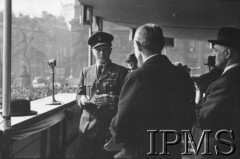10-12.03.1943, Londyn, Anglia, Wielka Brytania.
Trafalgar Square. Przemówienie podczas kampanii 