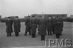 06.03.1943, Hemswell, Anglia, Wielka Brytania.
Wizyta Naczelnego Wodza Polskich Sił Zbrojnych generała Władysława Sikorskiego w Dywizjonach Bombowych 300 i 301. 
Fot. NN, Instytut Polski i Muzeum im. gen. Sikorskiego w Londynie