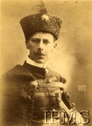 1908, Kraków, ziemie polskie pod zaborem austro-węgierskim.
Hrabia Kazimierz Osiecimski-Hutten-Czapski (1866-1942), ojciec Andrzeja Osiecimskiego-Czapskiego.
Fot. NN, Instytut Polski i Muzeum im. gen. Sikorskiego w Londynie