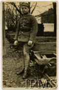 11.11.1917, Przemyśl.
Plutonowy Stanisław Jamka (później ppłk dyplomacji, zamordowany w Katyniu).
Fot. NN, Instytut Polski i Muzeum im. gen. Sikorskiego w Londynie [album 336_Legiony Polskie]