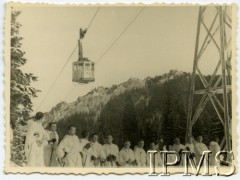 1935, Krynica, Polska.
Pluton narciarski 5 Batalionu Telegraficznego.
Fot. NN, Instytut Polski i Muzeum im. gen. Sikorskiego w Londynie [album 336_Legiony Polskie]