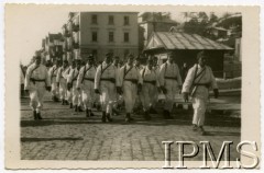 1935-1939, Polska.
Pluton narciarski 5 Batalionu Telegraficznego.
Fot. NN, Instytut Polski i Muzeum im. gen. Sikorskiego w Londynie [album 336_Legiony Polskie]