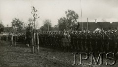 1934, Nowe Święciany, Polska.
Obchody 10-lecia Korpusu Ochrony Pogranicza w Batalionie KOP „Nowe Święciany”.  Żołnierze Batalionu.
Fot. NN, Instytut Polski i Muzeum im. gen. Sikorskiego w Londynie [Album B14 - KOP 1933-1934]
