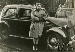 1943, Szkocja, Wielka Brytania.
Na zdjęciu Janina Wojciechowska z Pomocniczej Wojskowej Służby Kobiet.
Fot. NN, Instytut Polski i Muzeum im. gen. Sikorskiego w Londynie [sygn. 15470, szuflada 30 - PWSK]