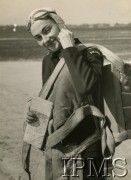 12.02.1943, Wielka Brytania.
Polskie lotniczki transportowe, Stanisława Wojtulanis w stroju lotnika.
Fot. NN, Instytut Polski i Muzeum im. gen. Sikorskiego w Londynie [sygn. 8836]