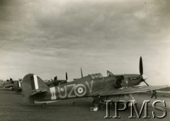 1940-1943, Wielka Brytania.
306 Dywizjon Myśliwski. Mechanicy przygotowują do lotu samoloty typu Hurricane.
Fot. NN, Instytut Polski i Muzeum im. gen. Sikorskiego w Londynie [sygn. 4704]