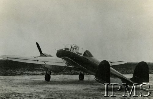 1938-1939, Polska.
Samolot szkolno-treningowy Wyżeł.
Fot. NN, Instytut Polski i Muzeum im. gen. Sikorskiego w Londynie [sygn. 12549]