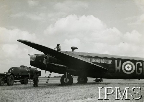 1940-1944, Wielka Brytania.
Wellington I c 301 Dywizjonu Bombowego.
Fot. NN, Instytut Polski i Muzeum im. gen. Sikorskiego w Londynie [sygn. 8079]
