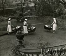 11.10.1943, Edynburg, Szkocja, Wielka Brytania.
Polski Dom Matki i Dziecka przy Szpitalu Polskim im. I. Paderewskiego. 
Fot. NN, Instytut Polski i Muzeum im. gen. Sikorskiego w Londynie  [szuflada 36]