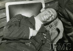 1941-1942, Wielka Brytania.
Sierż. Michał Maciejowski, pilot 317 Dywizjonu Myśliwskiego.
Fot. NN, Instytut Polski i Muzeum im. gen. Sikorskiego w Londynie [sygn. 6202]