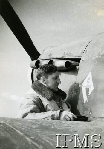 1940-1945, Wielka Brytania.
Kapitan Władysław Nowak z 306 Dywizjonu Myśliwskiego 