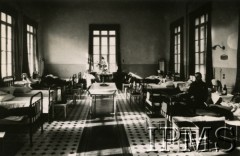 1941-1949, Szkocja, Wielka Brytania.
Szpital wojskowy prowadzony przez Polaków.
Fot. NN, Instytut Polski i Muzeum im. gen. Sikorskiego w Londynie  [szuflada 36]