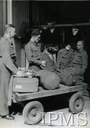 1941-1949, Szkocja, Wielka Brytania.
Szpital wojskowy prowadzony przez Polaków. Pralnia.
Fot. NN, Instytut Polski i Muzeum im. gen. Sikorskiego w Londynie  [szuflada 36]