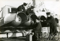 1942, brak miejsca.
ORP Piorun.
Fot. NN, Instytut Polski i Muzeum im. gen. Sikorskiego w Londynie [szuflada 39, sygnatura 12253]