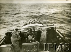 1940-1946, brak miejsca.
ORP Piorun, na pokładzie m.in. Eugeniusz Pławski 
Fot. NN, Instytut Polski i Muzeum im. gen. Sikorskiego w Londynie [szuflada 39, sygnatura 7514]