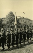 15.08.1939, Wilno, Polska.
Plac Łukiski, kompania chorągwiana 1 Pułku Piechoty Legionów podczas Święta Żołnierza.
Fot. NN, Instytut Polski i Muzeum im. gen. Sikorskiego w Londynie
