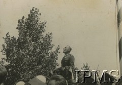 29.06.1936, Nowa Wilejka, woj. wileńskie, Polska.
Uroczystości z okazji Święta Morza z udziałem mieszkańców miasta i żołnierzy 85 Pułku Strzelców Wileńskich.
Fot. NN, Instytut Polski i Muzeum im. gen. Sikorskiego w Londynie
