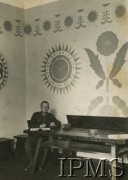 1936-1937, Nowa Wilejka, woj. wileńskie, Polska.
Świetlica żołnierska w koszarach 85 Pułku Strzelców Wileńskich.
Fot. NN, Instytut Polski i Muzeum im. gen. Sikorskiego w Londynie
