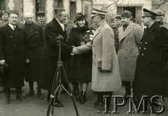 1940, Angers, Francja.
Uroczystości z udziałem premiera i Naczelnego Wodza Władysława Sikorskiego. Z lewej (z tyłu) stoi gen. Zygmunt Szyszko-Bohusz, dowódca Samodzielnej Brygady Strzelców Podhalańskich.
Fot. NN, Instytut Polski i Muzeum im. gen. Sikorskiego w Londynie