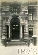 1919, Lwów, Polska.
Pałac Potockich.
Fot. NN, Instytut Polski i Muzeum im. gen. Sikorskiego w Londynie [album 243 - Lwów 1919]