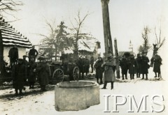 1919, Bartów, Polska.
Żołnierze Batalionu Strzelców Krakowskich na froncie wojny polsko-ukraińskiej, 
Fot. NN, Instytut Polski i Muzeum im. gen. Sikorskiego w Londynie [album 243 - Lwów 1919]

