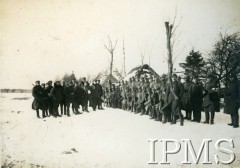 1919, Bartów, Polska.
Polscy żołnierze na froncie wojny polsko-ukraińskiej, 
Fot. NN, Instytut Polski i Muzeum im. gen. Sikorskiego w Londynie [album 243 - Lwów 1919]