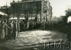 1919, Lwów, Polska.
Defilada wojskowa.
Fot. NN, Instytut Polski i Muzeum im. gen. Sikorskiego w Londynie [album 243 - Lwów 1919]