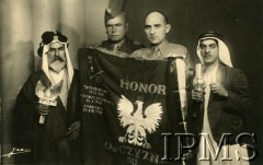 1943, Bagdad, Irak.
Żołnierze 13 Pułk Piechoty 