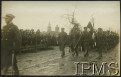 19.03.1934, Puławy, Polska.
Defilada 2. Batalionu Saperów Kaniowskich.
Fot. NN, Instytut Polski i Muzeum im. gen. Sikorskiego w Londynie [Album pamiątkowy za lata 1930-1939 2-ego Pułku Saperów Kaniowskich]