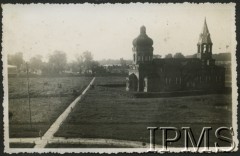 1937, Puławy, Polska.
Kościół garnizonowy, dawniej cerkiew św. Trójcy.
Fot. NN, Instytut Polski i Muzeum im. gen. Sikorskiego w Londynie [Album pamiątkowy za lata 1930-1939 2-ego Pułku Saperów Kaniowskich]