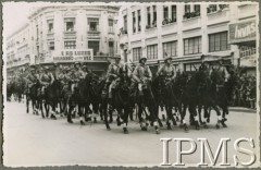 1942-1943, Rio de Janerio, Brazylia.
Defilada brazylijskiego wojska.
Fot. NN, Instytut Polski im. Gen. Sikorskiego w Londynie [album posła Franciszka Arciszewskiego nr 262]