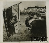 1942-1943, Porto Alegre, Brazylia.
Rekruci polskiego pochodzenia, którzy zostaną wysłani fronty II wojny światowej.
Fot. NN, Instytut Polski im. Gen. Sikorskiego w Londynie [album posła Franciszka Arciszewskiego nr 262]